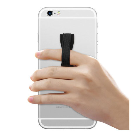 Elastični držač za telefon, crni