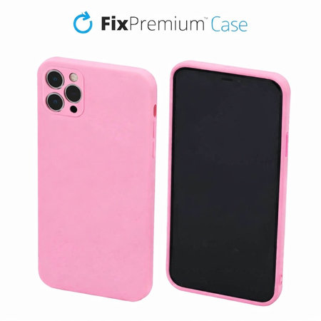 FixPremium - Maska Rubber za iPhone 11 Pro Max, ružičasta
