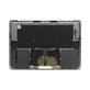 Gornji okvir tipkovnice za MacBook Pro 16" A2780 (2023), s US tipkovnicom i baterijom, Space Gray, 661-32189, Genuine Apple