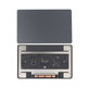 Komplet trackpad za MacBook Pro 14", A2779 (2023), Space Gray, 661-32206, Genuine Apple
