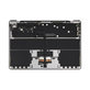 Gornji okvir tipkovnice za MacBook Air 13", A3113 (2024), s US tipkovnicom i baterijom, Space Gray, 661-40227, Genuine Apple