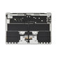 Gornji okvir tipkovnice za MacBook Air 15", A3114 (2024), s US tipkovnicom i baterijom, Silver, 661-40267, Genuine Apple