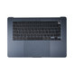 Gornji okvir tipkovnice za MacBook Air 15", A3114 (2024), s US tipkovnicom i baterijom, Midnight, 661-40269, Genuine Apple