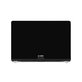 LCD zaslon za MacBook Air 13", A3113 (2024), s prednjim staklom i pokrovom, Space Gray, 661-40278, Genuine Apple