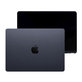 LCD zaslon za MacBook Air 15", A3241 (2025), s prednjim staklom i pokrovom, Midnight, 661-50131, Genuine Apple