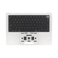 Gornji okvir tipkovnice za MacBook Pro 14", A3185 (2024), s US tipkovnicom i baterijom, Silver, 661-50211, Genuine Apple