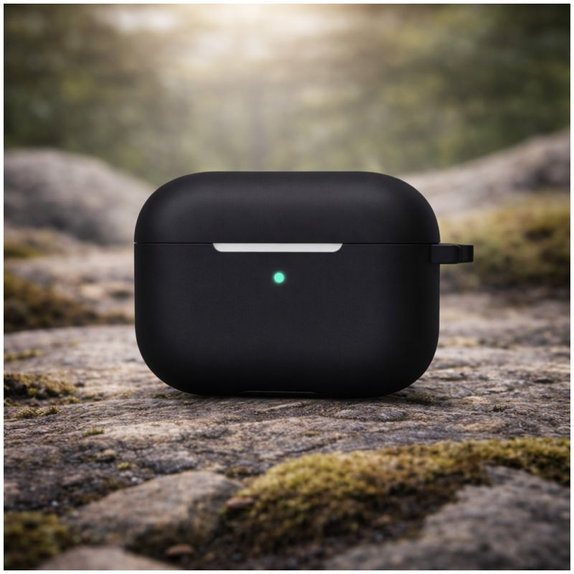 Silikonska maska za AirPods Pro, crna