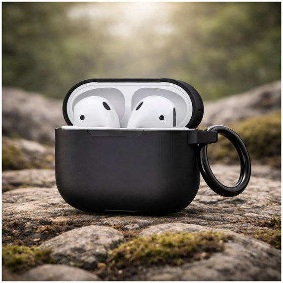Silikonska maska za AirPods Pro 2, crna