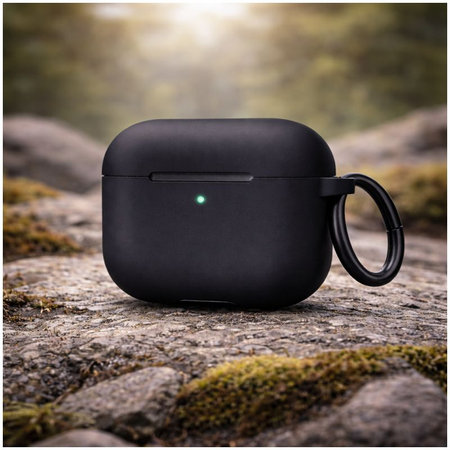 Silikonska maska za AirPods 4, crna