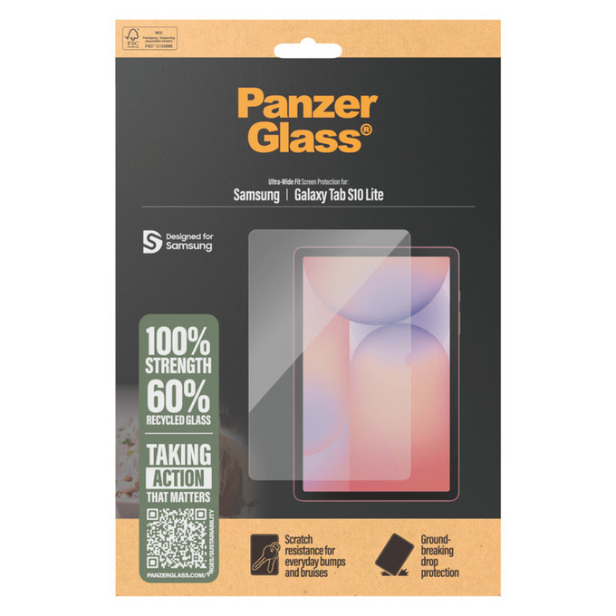 Kaljeno staklo UWF za Samsung Galaxy Tab S10 Lite, Prozirna, PanzerGlass