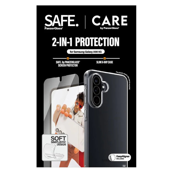 Bundle 2u1 s aplikatorom za Samsung Galaxy A56 5G, PanzerGlass