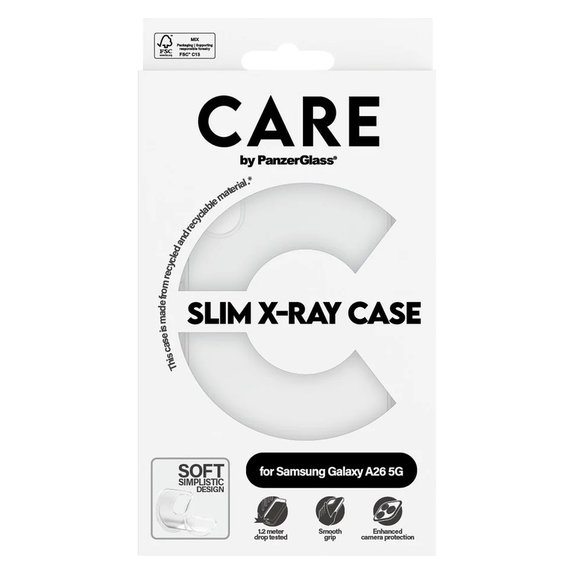 Maska X-Ray za Samsung Galaxy A26 5G, Prozirna, PanzerGlass