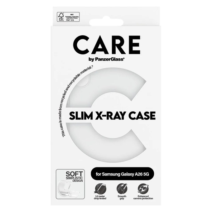 Maska X-Ray za Samsung Galaxy A26 5G, Prozirna, PanzerGlass