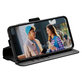 Maska Wallet Kickstand za Samsung Galaxy A56 5G, Crna, PanzerGlass