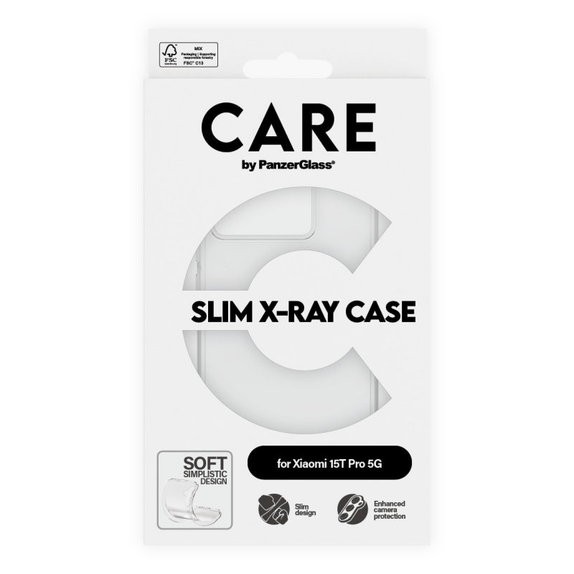 Maska X-Ray za Xiaomi 15T Pro 5G, transparent, CARE
