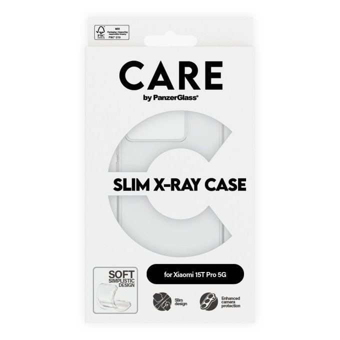Maska X-Ray za Xiaomi 15T Pro 5G, transparent, CARE