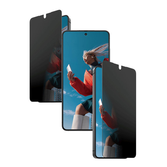 PanzerGlass - UWF 2-Way Privacy kaljeno staklo s aplikatorom za Samsung Galaxy S26, prozirno