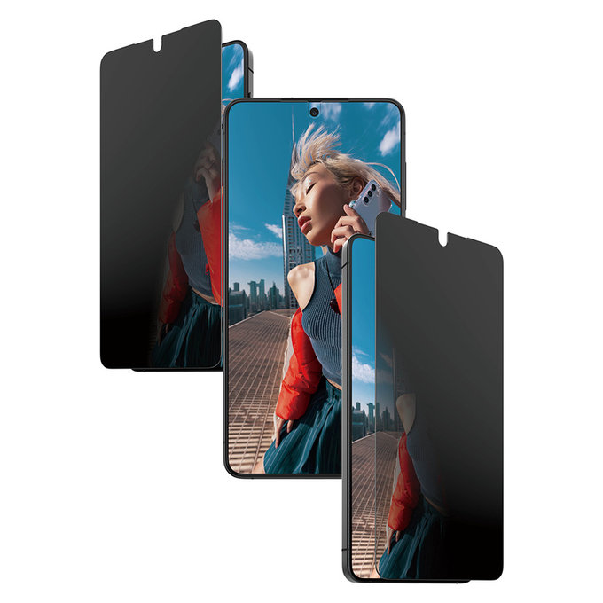 Kaljeno staklo UWF 2-Way Privacy s aplikatorom za Samsung Galaxy S26+, Prozirna, PanzerGlass