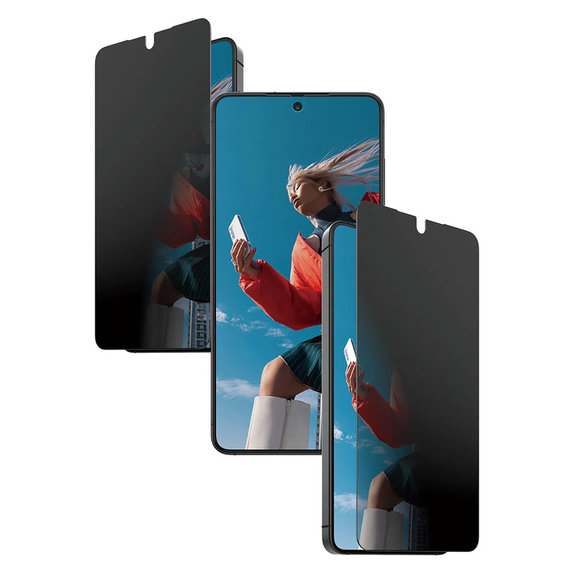 Kaljeno staklo UWF 2-Way Privacy s Fastfit In-A-Box za Samsung Galaxy S26, Prozirna, PanzerGlass
