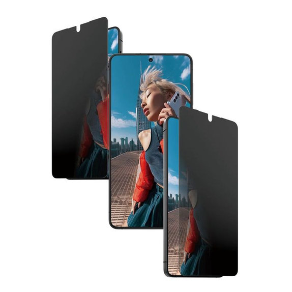 PanzerGlass - UWF 2-Way Privacy kaljeno staklo s FASTFIT In-A-Box za Samsung Galaxy S26+, prozirno