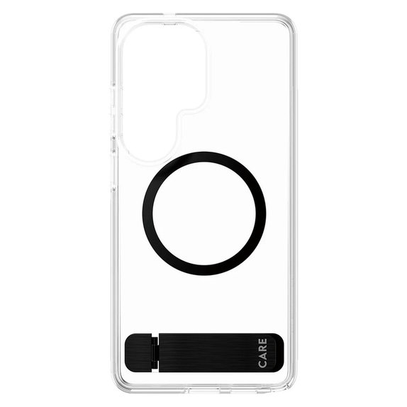 Maska Kickstand s crnim QI za Samsung Galaxy S26 Ultra, Prozirna, PanzerGlass