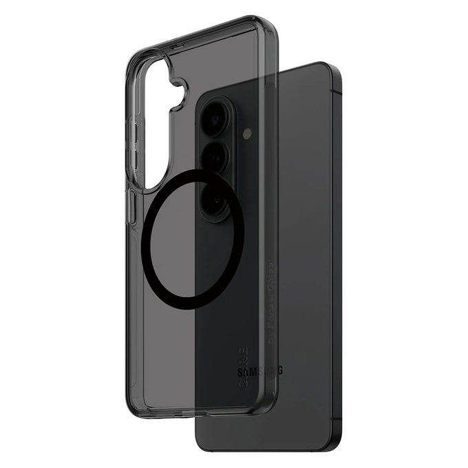 Maska Smokey s crnim QI za Samsung Galaxy S26, Crna, PanzerGlass