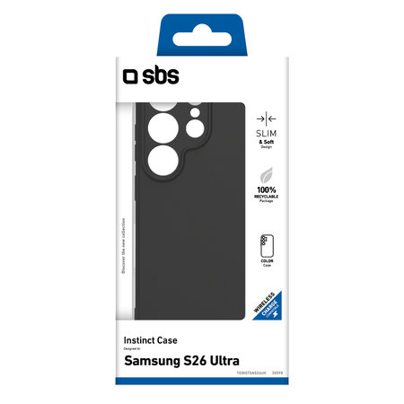 SBS - Maska Instinct za Samsung Galaxy S26 Ultra, crna