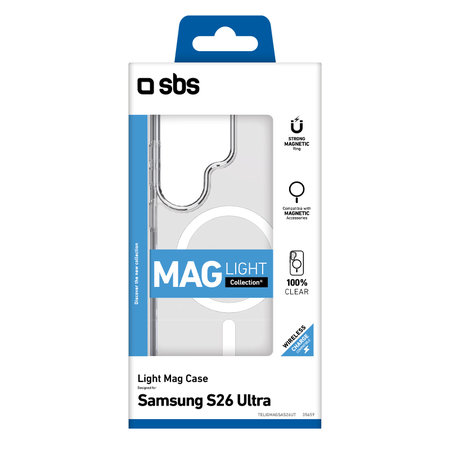 SBS - Maska Light Mag za Samsung Galaxy S26 Ultra, prozirne