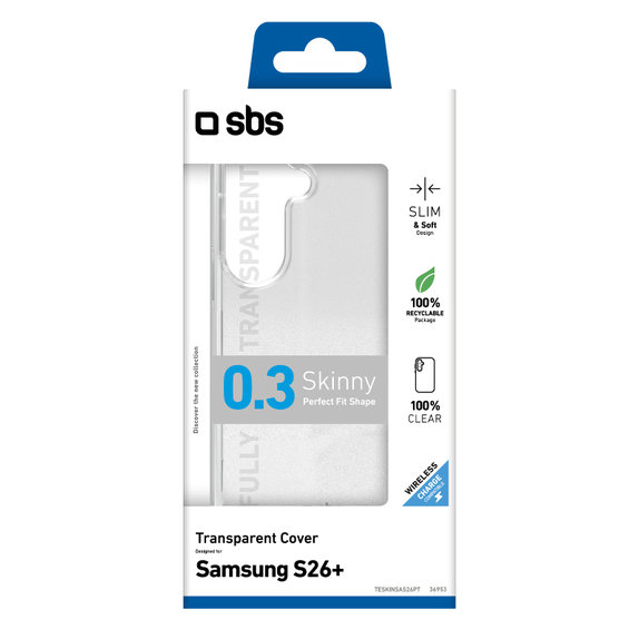 SBS - Skinny futrola za Samsung Galaxy S26+, prozirne
