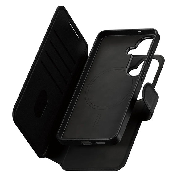 Maska Tango Wallet Two-In-One s QI za Samsung Galaxy S26, Crna, PanzerGlass
