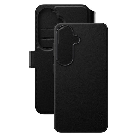 Maska Tango Wallet Two-In-One s QI za Samsung Galaxy S26, Crna, PanzerGlass