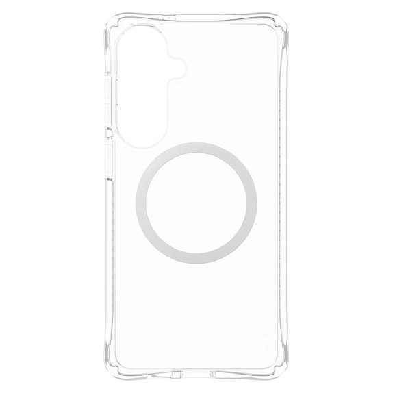 Maska Samba s bijelim QI za Samsung Galaxy S26+, Prozirna, PanzerGlass