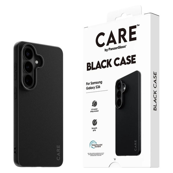 Maska TPU za Samsung Galaxy S26, Crna, PanzerGlass