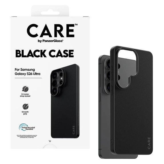 Maska TPU za Samsung Galaxy S26 Ultra, Crna, PanzerGlass