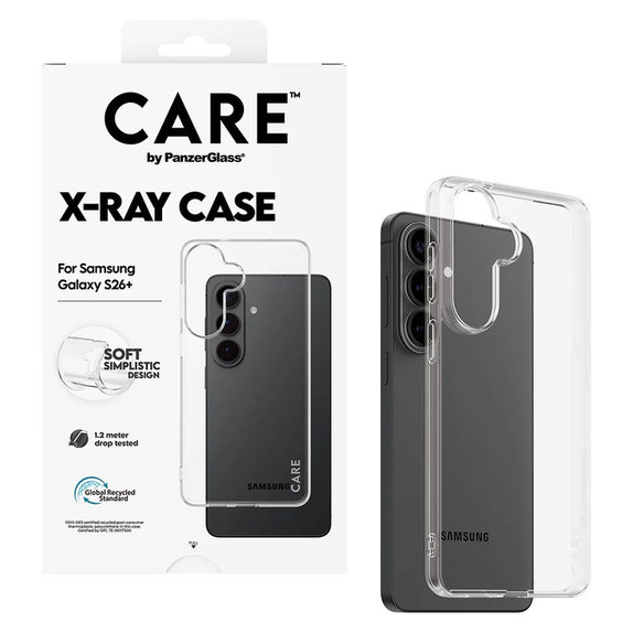Maska X-Ray za Samsung Galaxy S26+, Prozirna, PanzerGlass