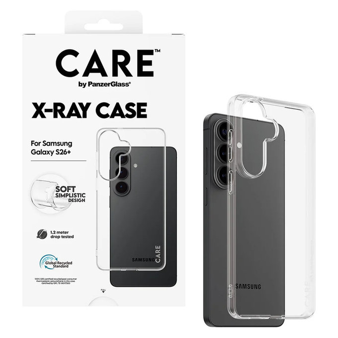 Maska X-Ray za Samsung Galaxy S26+, Prozirna, PanzerGlass