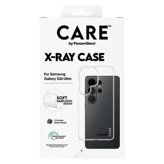 Maska X-Ray za Samsung Galaxy S26 Ultra, Prozirna, PanzerGlass