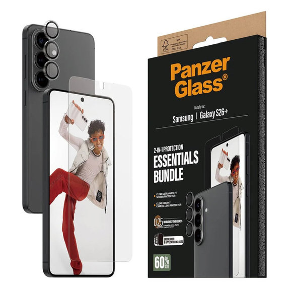 Bundle Essentials 2u1 za Samsung S26+, PanzerGlass