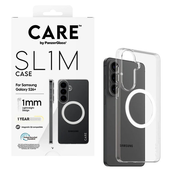 Maska SL1M za Samsung Galaxy S26+, Prozirna, PanzerGlass