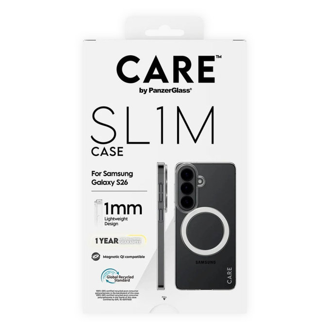 Maska SL1M za Samsung S26, transparent, CARE