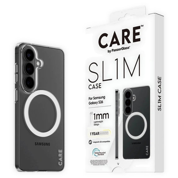 Maska SL1M za Samsung S26, transparent, CARE