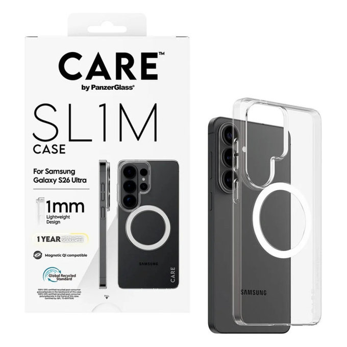 Maska SL1M za Samsung Galaxy S26 Ultra, prozirna, PanzerGlass