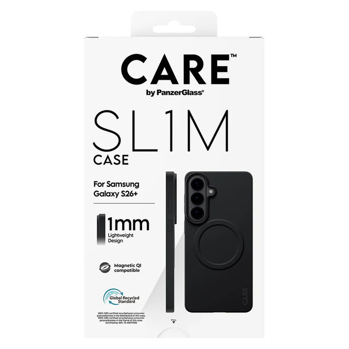 Maska SL1M za Samsung Galaxy S26+, Crna, PanzerGlass