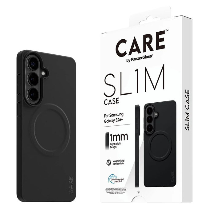 Maska SL1M za Samsung Galaxy S26+, Crna, PanzerGlass