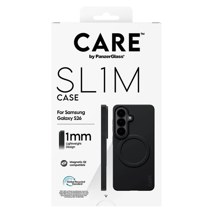 Maska SL1M za Samsung Galaxy S26, Crna, PanzerGlass