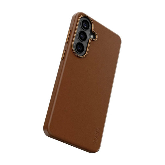 Maska Solo za Samsung S26+, smeđa, CARE