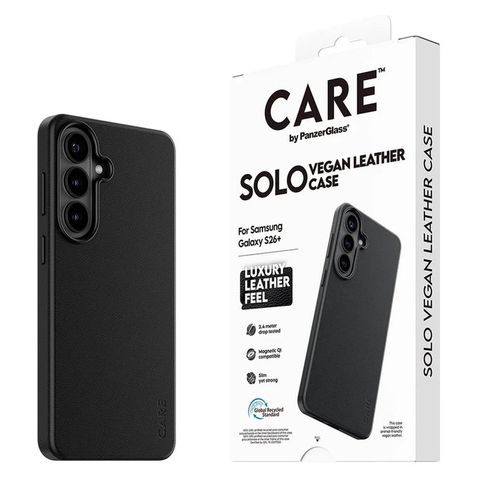 Maska Solo za Samsung Galaxy S26+, Crna, PanzerGlass