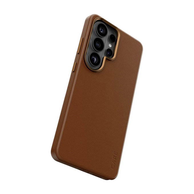 Maska Solo za Samsung S26 Ultra, smeđa, CARE