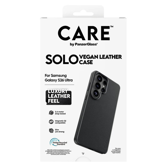 Maska Solo za Samsung Galaxy S26 Ultra, Crna, PanzerGlass