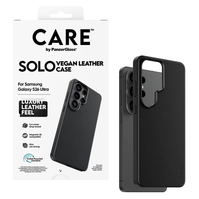 Maska Solo za Samsung Galaxy S26 Ultra, Crna, PanzerGlass